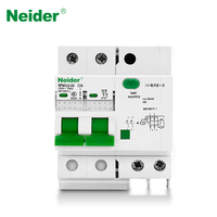 NPM1LE-63 harga rendah 20A 40A 63A 2 tiang RCCB arus sisa pemutus arus Rcd 2 P 25A 10kA