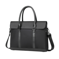 Sac à bandoulière pour homme de haute qualité en gros, pour les déplacements quotidiens, léger, grande capacité, imperméable, pour documents, ordinateur portable, mallette