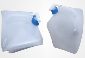 Velocan — sac <span class=keywords><strong>pliable</strong></span> de qualité alimentaire, <span class=keywords><strong>20L</strong></span>, sac à capuches à vis, pour collection d'eau domestique - Product Image 2