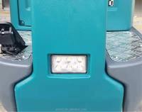 Máquina Fregadora de Pisos Eléctrica Comercial de Gran Capacidad, Equipo de Limpieza Industrial para Lavado de Pisos