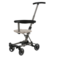 Poussette multifonctionnelle de systèmes de voyage pliables compacts légers d'alliage d'aluminium de bébé