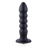 Machine sexuelle haut de gamme Hismith avec système KlicLok, télécommande via application, 3-en-1 avec 6 accessoires, ensemble de godemichés anaux pour massage de la prostate