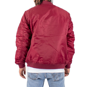 Blouson Bomber Professionnel d'Hiver pour Hommes LEHO – Col Montant Personnalisé, Tissu Toile, Style Décontracté, Fermeture Éclair, Coupe-Vent – Vente en Gros - Product Image 2