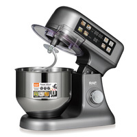 Robot pâtissier multifonctionnel RAF à écran tactile 7L, entièrement automatique, pour usage domestique