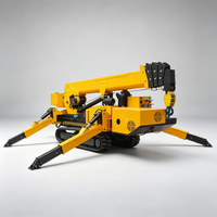 Mini-grue électrique sûre et fiable avec arrêt d'urgence pour les environnements de travail fréquentés