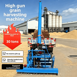 Collecteur automatique de grains routiers - Dispositif de nettoyage du sol - Haute efficacité - Capacité de 13-15 tonnes/heure - Moteur diesel/essence - Utilisation agricole - Product Image 6