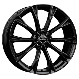 CERCHI EN LEGA TOTALE 9x19 5x110 ET 34 NEGRO BRILLO - Product Image 1