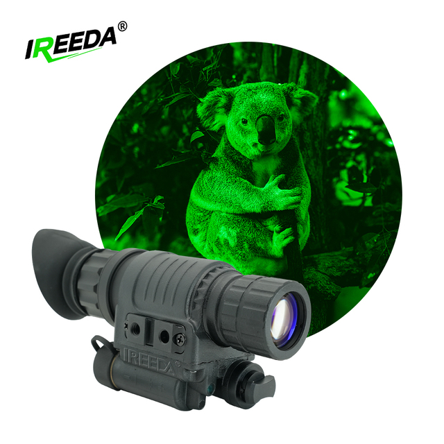 IREEDA Gen2 + PVS14 Night Vision Monocular Goggles Kit Pvs14 Lens Long Range Infrared Digital Pvs14 Monocular Night Vision