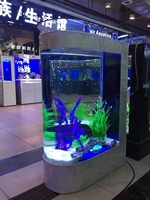 Grand aquarium marin adapté aux besoins du client de poissons de 200 gallons, grand aquarium acrylique d'intérieur de ménage de vente directe d'usine