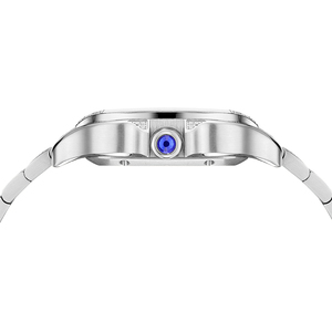 Luxus Analog Zeiger Automatische Mechanische Uhr Quadratisches Design VVS Moissan ite Diamond Test Beliebte Hersteller Einzelhandel - Product Image 5
