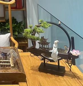 ยอดนิยมคุณภาพสูงสไตล์เรียบง่ายสีขาว Zen ตกแต่งไม้สําหรับของใช้ในบ้าน, ของตกแต่งบ้านอื่นๆ หรูหราสําหรับเป็นของขวัญ - Product Image 2