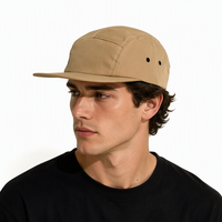 Casquette de baseball 5 panneaux avec image, boucle en nylon et plastique, pour l'extérieur, printemps-été