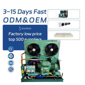 Shunwei <span class=keywords><strong>Mini</strong></span> Buzdolabı Nakliye Konteyneri Su Soğutmalı <span class=keywords><strong>CO2</strong></span> Ünitesi Motorlu 500kg - Product Image 1