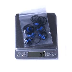 Multicolor QT009 10 pcs/sac Outil de pêche en plastique <span class=keywords><strong>Anneau</strong></span> en caoutchouc Canne à pêche Easy Hook Keeper Holder for Hanging Bait Lure - Product Image 6