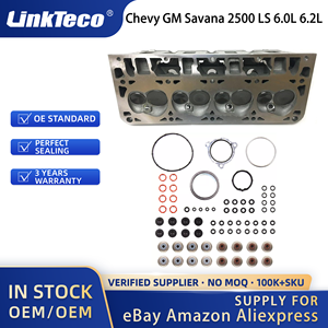 Linkteco Set kepala Gasket non-afm, rakitan kepala baut & kepala silinder untuk Chevy GM Sawana 2500 LS 6,0l 6,2l 2007-2016 12499225 - Product Image 4