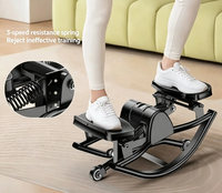 Máquina de step en forma de U para el hogar, máquina de caminar multifunción, equipo de entrenamiento de piernas