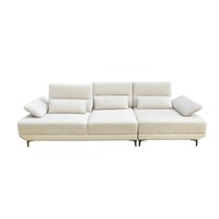 Canapé sectionnel moderne de haute qualité avec dossier réglable Ensemble de meubles de salon confortables