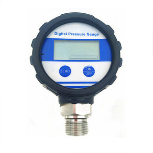 Không khí nước khí pin-Powered nhỏ quay số kích thước đo áp suất kỹ thuật số áp kế - Product Image 6