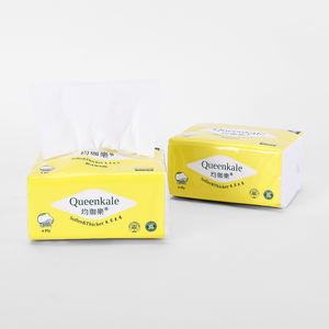 Pañuelos Faciales Ultra Suaves Queenkale de 4 Capas, Venta al por Mayor Directa de Fábrica, Uso en Oficinas y Hoteles, Logotipo Personalizado, Muestras Gratis, Virgen - Product Image 3