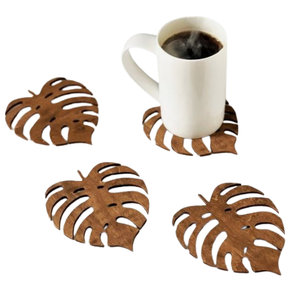 Creative Round Walnut Coaster Customize Drink Cup Coaster Restaurant Kitchen Round <b>Wooden</b> Coasters Hot Pads <b>Trivets</b> - Product Image 5