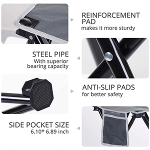 تصميم حرفي خفيف الوزن قابل للطي-هدية محمولة للنزهات والمتنزهات وعشاق الرياضة في الهواء الطلق-منتج ترومي نزهات - Product Image 4