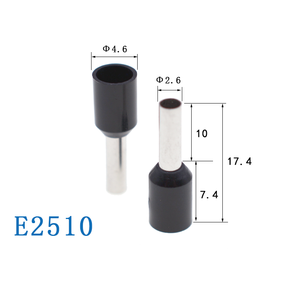 1000 cái/túi E2510 cách điện thiết bị đầu cuối ống loại pre-cách điện thiết bị đầu cuối đầy màu sắc cách điện thiết bị đầu cuối - Product Image 4