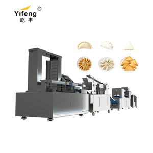 خط إنتاج زلابية صناعي تجاري كبير بسعة 40000 قطعة/ساعة، آلة صنع الزلابية للسمبوسة والمومو والرافيولي والجيوزا - Product Image 1