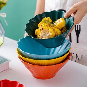 Cuencos de cerámica <span class=keywords><strong>Multicolor</strong></span> para restaurante en casa, ensaladas, cereales, postres, frutas, aperitivos, Pasta, cuenco para helado - Product Image 2