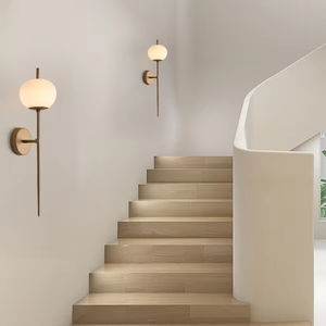 Fuente de luz G9, lámpara de pared ambiental moderna de alta gama con pantalla de vidrio para interiores - Product Image 1