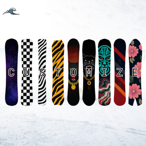 Snowboard tout-terrain pour adultes débutants et intermédiaires, en bois sandwich et fibre de verre, personnalisable OEM/ODM - Product Image 1