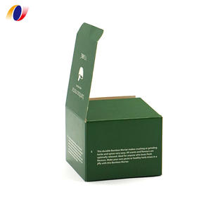 Cajas de embalaje de cartón de oro y plata con impresión UV a todo color personalizada | Fabricante de impresión Premium - Product Image 4