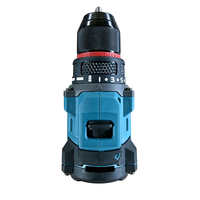 Ensemble combiné perceuse à percussion électrique multifonction, perceuse à carottage sans fil, moteur sans balais au lithium, vitesse variable 18V 45Nm OEM
