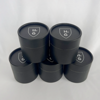 Emballage personnalisé en tube de papier cylindrique biodégradable et écologique pour café, cosmétiques et produits alimentaires – Disponible immédiatement