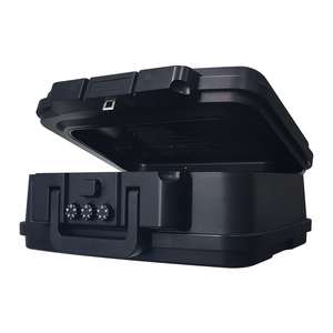 Materiale ignifugo in acciaio nero impermeabile e sicuro per sicurezza ad alta temperatura, cassetta di sicurezza elettronica - Product Image 3