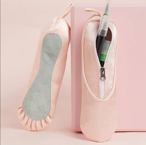 2025 PB00001 vente en gros filles ballerine chaussures de danse stylo sac pochette douce princesse rouge à lèvres maquillage sac - Product Image 2