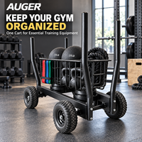 Traîneau de résistance magnétique commercial à 4 roues tout-terrain pour entraînement de puissance en salle de sport et fitness OEM