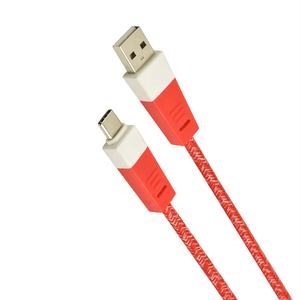 1M blanco y rojo Color mixto USB tipo <span class=keywords><strong>C</strong></span> <span class=keywords><strong>A</strong></span> USB tipo un USB2.0 teléfono móvil Cable de Fecha - Product Image 2