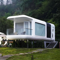 Hôtels-capsules amovibles, chambres-capsules préfabriquées, hôtels touristiques futuristes