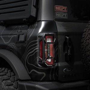 Cubierta de luz trasera de aluminio ligera más vendida para accesorios exteriores Ford Bronco Premium en el extranjero - Product Image 4