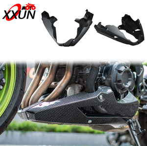 XXUN moto ventre Pan moteur Spoiler inférieur carénage capot couverture corps cadre panneau pour <span class=keywords><strong>Kawasaki</strong></span> <span class=keywords><strong>Z900</strong></span> 2020 2021 2022 <span class=keywords><strong>2023</strong></span> 2024 - Product Image 1