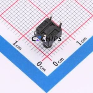 TS-1095PD-A11B3-D2 Tactile Switch Through hole-4P,6x6mm Switch Single Pole Single Throw Round Button 2.5N Through Hole - Product Image 2