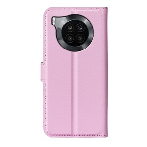 Funda protectora de cuero con textura de lichi para teléfono móvil, carcasa con tapa tipo billetera para Huawei <span class=keywords><strong>Honor</strong></span> <span class=keywords><strong>50</strong></span> Lite, nova 8i - Product Image 1