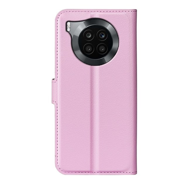 Litchi Texture Stand Protective Wallet Flip Phone Cover for Nova 8i for Huawei Honor 50 Lite Leather Phone Case