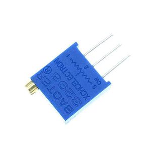 โพเทนชิโอมิเตอร์แบบปรับค่าได้หลายรอบ <span class=keywords><strong>3296W</strong></span> <span class=keywords><strong>10K</strong></span> ความแม่นยำสูง ปรับค่าได้ <span class=keywords><strong>10K</strong></span> (103) - Product Image 3