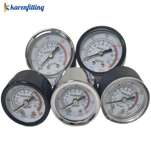 Pressure Gauges Hydraulic Fuel Gauge Test Accuracy Radial Axial Mount Copper Alloy Durable Case for Industry - Product Image 4