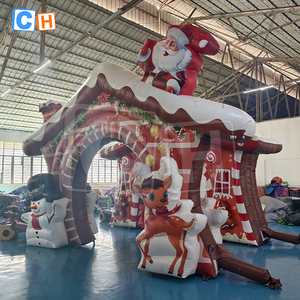 Cổng trang trí sự kiện Giáng sinh bơm hơi hình người bánh gừng - Product Image 5