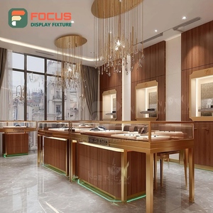 Meubles de magasin de bijoux modernes, finition laminée, vitrine d'exposition pour boutique - Product Image 1