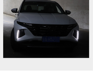 Luz antiniebla led para coche, lámpara de luz diurna para hyundai <span class=keywords><strong>tucson</strong></span> <span class=keywords><strong>nx4</strong></span> 2021 <span class=keywords><strong>2022</strong></span> 2023 2024 2025, accesorios de estilo, kits de decoración - Product Image 4
