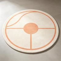 Tapis tufté sur le thème du basketball pour garçons, design terrain de sport, tapis en peluche doux pour chambre d'adolescent, salle de jeux, décoration intérieure