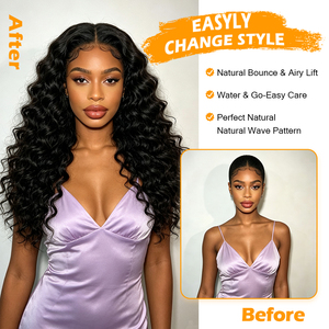 100% Human Hair Natural Wave HD <b>Lace</b> <b>Closure</b>, Multiple Sizes, Pre Plucked Bleached Knots Skin Melt HD <b>Lace</b> <b>Closure</b> Wholesale - Product Image 2
